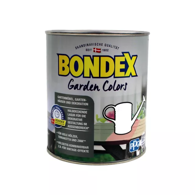 Bondex Garden Colors 3L kreatürlich vanille BEULE Holzlasur Farblasur Holz Lasur
