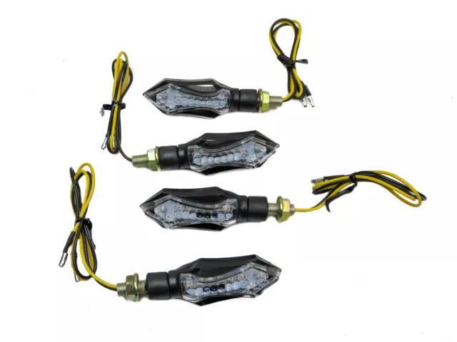 Indicators LED Dynamic Wave 4x For Honda CB 250 RS Electric Start 1982 - 1983