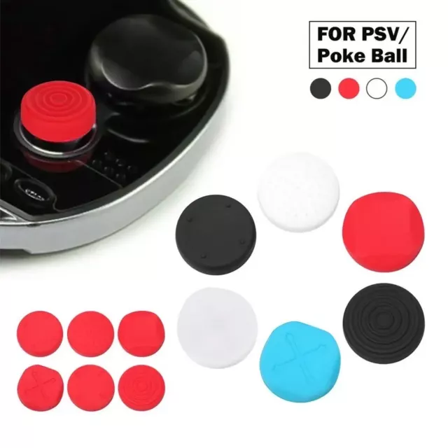6 Analog Stick Thumb Silicone Cap Cover Joystick Grip For PS Vita PSV 1000 2000