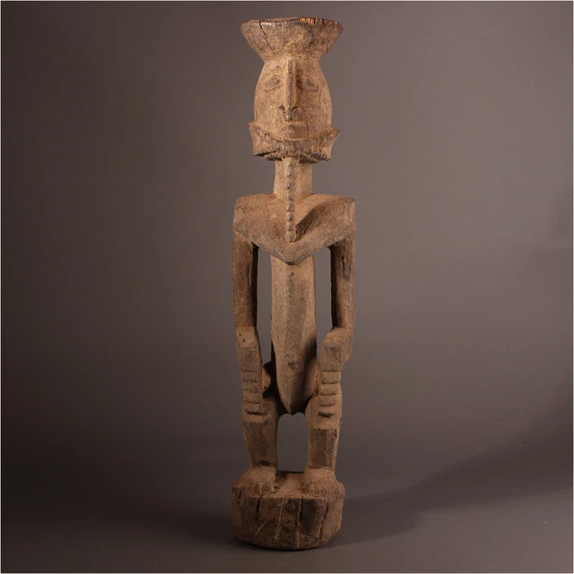 12365 Old Figure One Dogon Ancestor Mali 54 CM 2