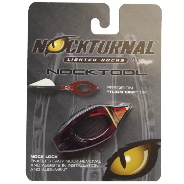 Rage NockTurnal Lighted Nock Install Tool & Turn Off Tool NT-901 #01235