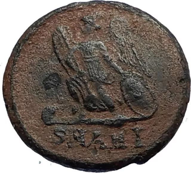 CONSTANTINE I the GREAT Founds Constantinople Original Ancient Roman Coin i67683