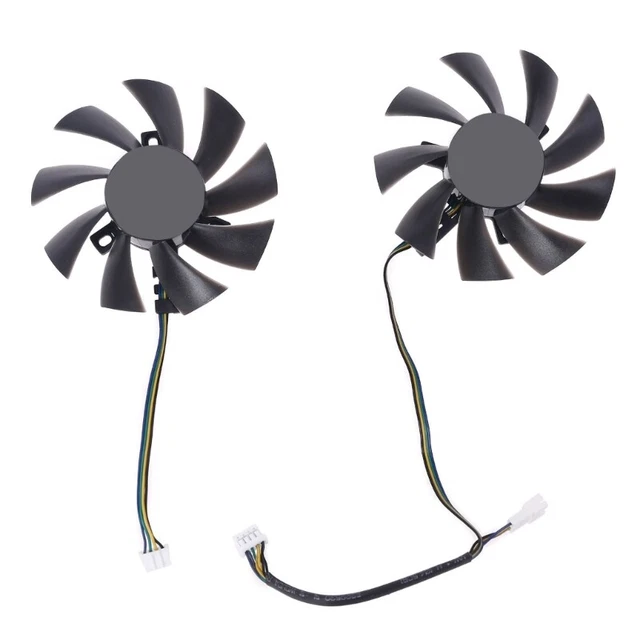 2PCS/Set Graphics Card Cooling Fans 85MM for Maxsun GTX1070Ti 1080 GTX1060 CPU