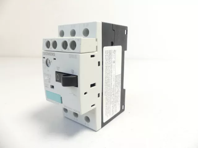 Siemens 3RV1011-1BA10 Schütz E-Stand 7 + 3RV1901-1E Endstörmodul E-Stand 3