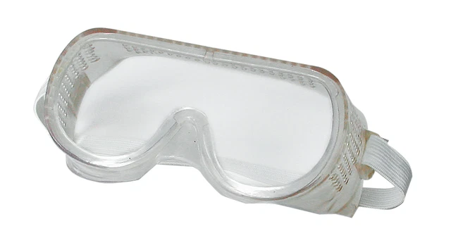 PABERO Schutzbrille mit Gummiband Vollsichtbrille mit Belüftung Arbeitsbrille