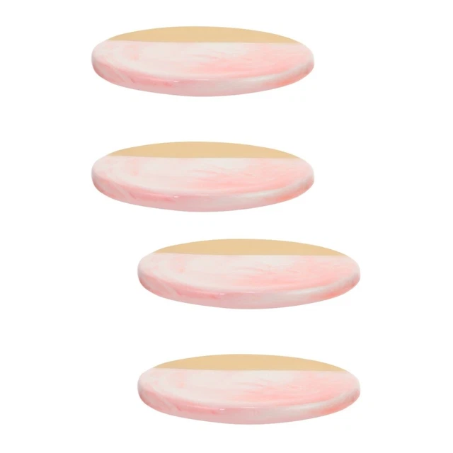 Silberne Mini-Metallpalette Mit Fingerringen – Zum Mischen Von Nagellack & Make-up | 8,9 Cm, Vielseitiges Künstlerzubehör