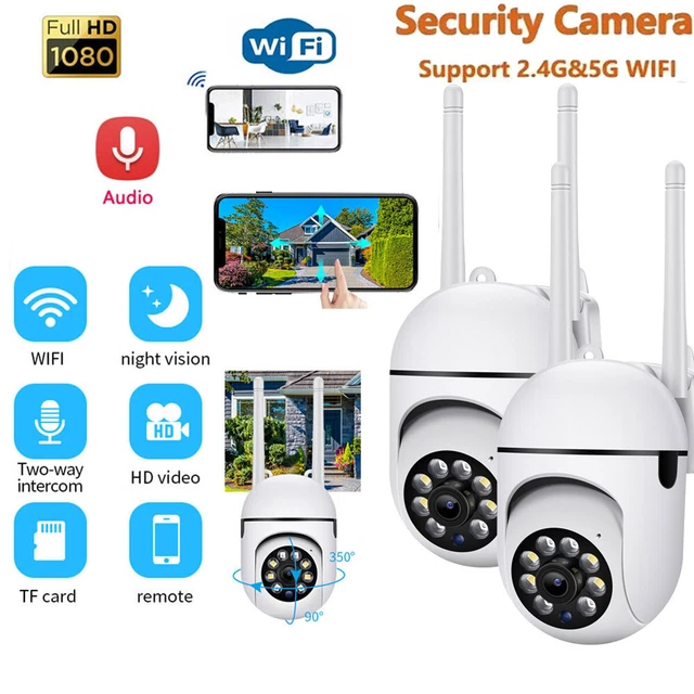 5G IP CAMERA Wireless WIFI Indoor CCTV HD 1080P PTZ Smart Home Security ...