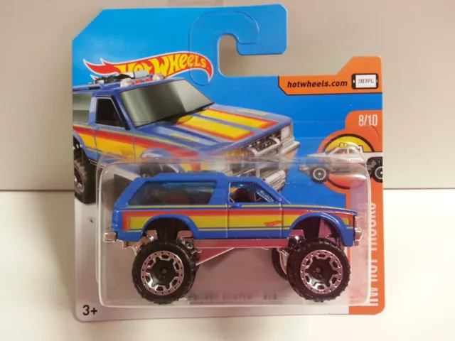 Voiture Mattel Hot Wheels DTX76 " Hw Hot Trucks " - Chevy Blazer 4x4 1/64