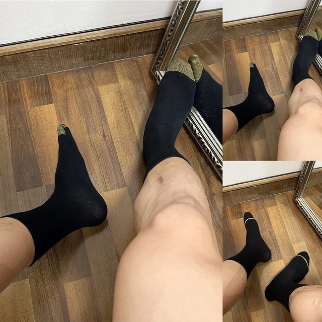 Chaussettes Hommes M Longueur Cylindre Arder Tout Neuf Rayure Affaires