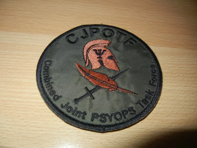 OPEX       AFGHANISTAN           CJPOTF          patch BV sur scratch,  ORIGINAL