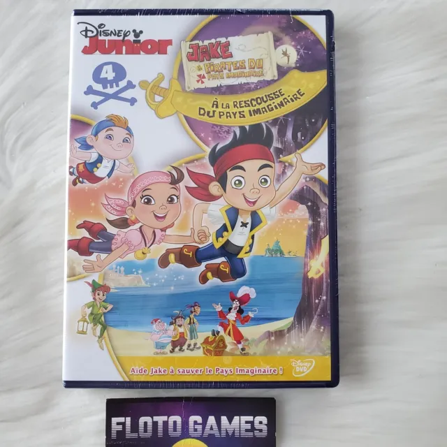 DVD ZONE 2 FR : Disney Jake et les Pirates - Neuf - Enfance - Floto Games
