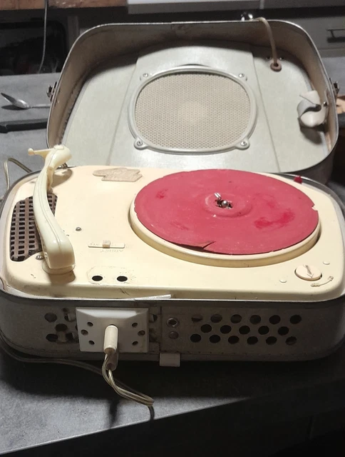 Vintage Tourne Disque RADIOLA 22gf714/28s