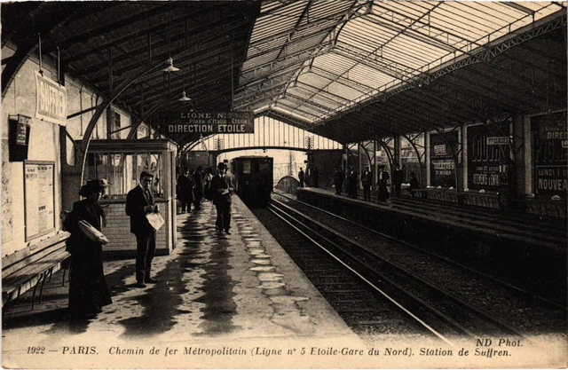 CPA PARIS 15e Le Metropolitain Station de Suffren ND Phot (1249290)