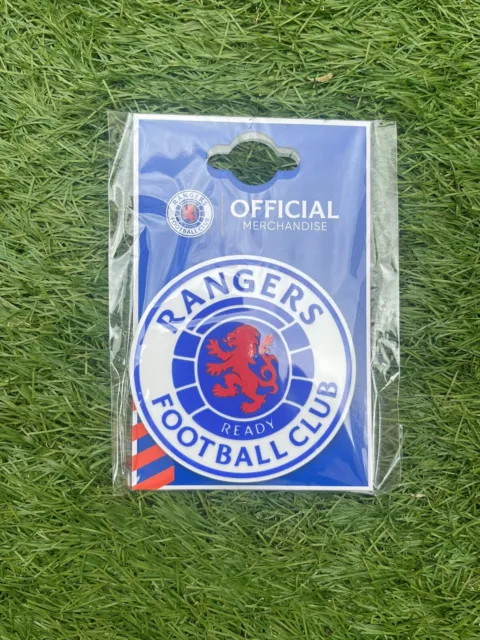 Official Glasgow Rangers 3D crest badge fridge Magnet BNWT 3