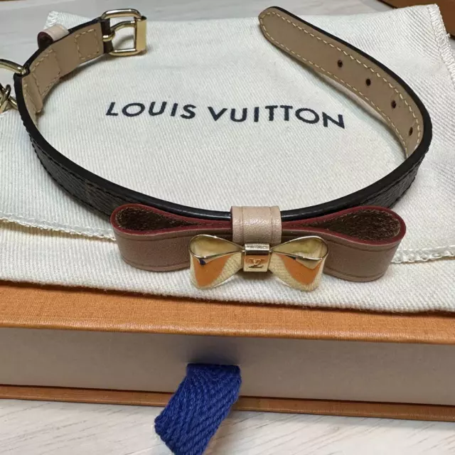 Shop Louis Vuitton Baxter xsmall dog collar (M58073) by Rizing19