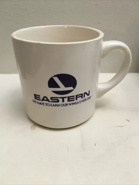 Eastern Airlines Coffee Mug January 31 1980 Inaugural Air Shuttle Flight A300