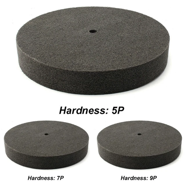 6x 5/8×1 Nylon Fiber Polishing Wheel Deburring Abrasive Buffing Disc 5P/7P/9P