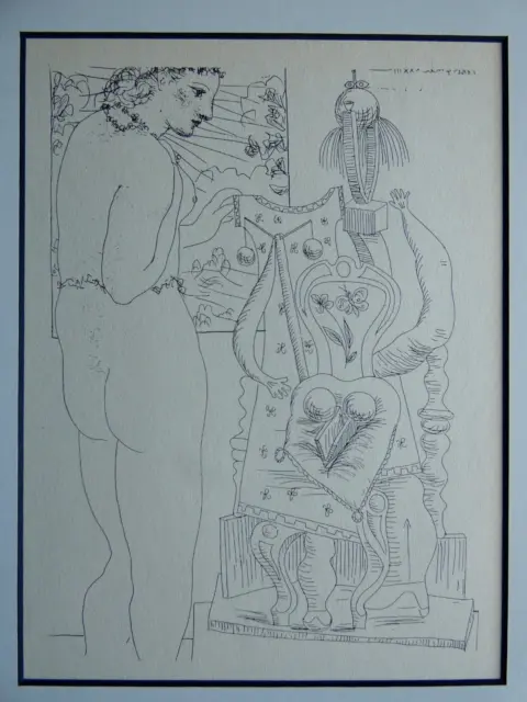 Pablo PICASSO (1881-1973) - Suite Vollard, Lithografie 1956