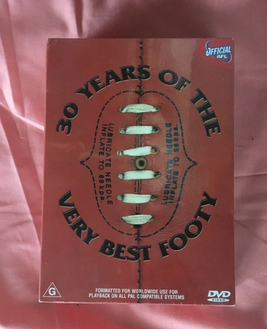 30 Years of the Very Best Footy DVD AFL Boxset. New in Box.