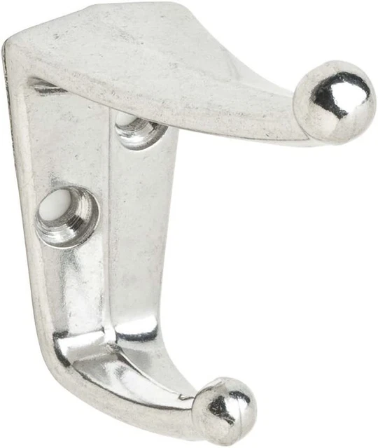 Ives 405A92 Coat And Hat Hook Chrome On Aluminum Finish
