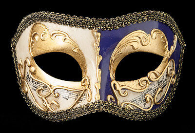 Mask from Venice Colombine Golden Violet-Costume-Party-Bal- 1927 -V82B