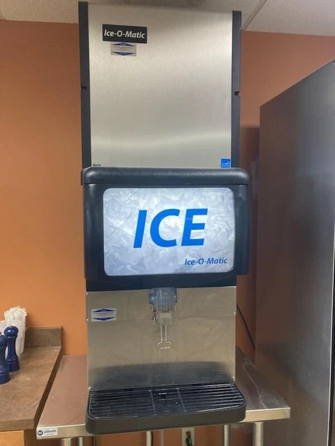 Ice-O-Matic ICE0520FA7 Air-Cooled Half Size Cube Ice Maker and Dispenser