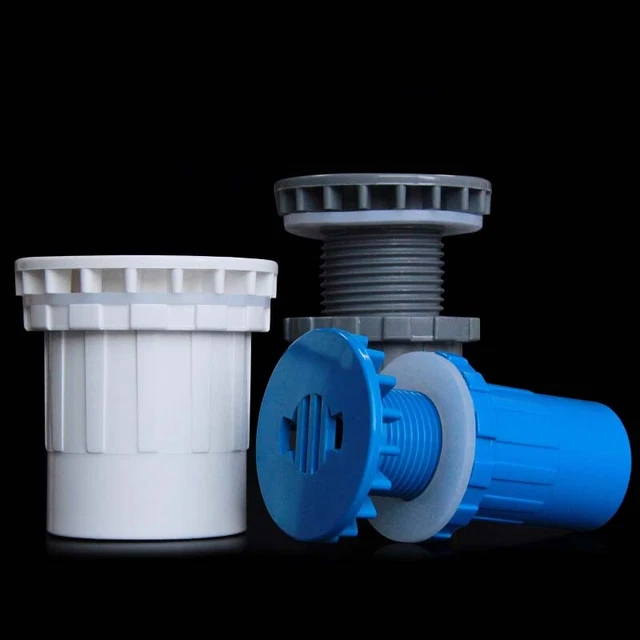 PVC Fish Tank Drain Pipe Connector Water Tank Joints Fitting ID 20/25/32/40/50mm