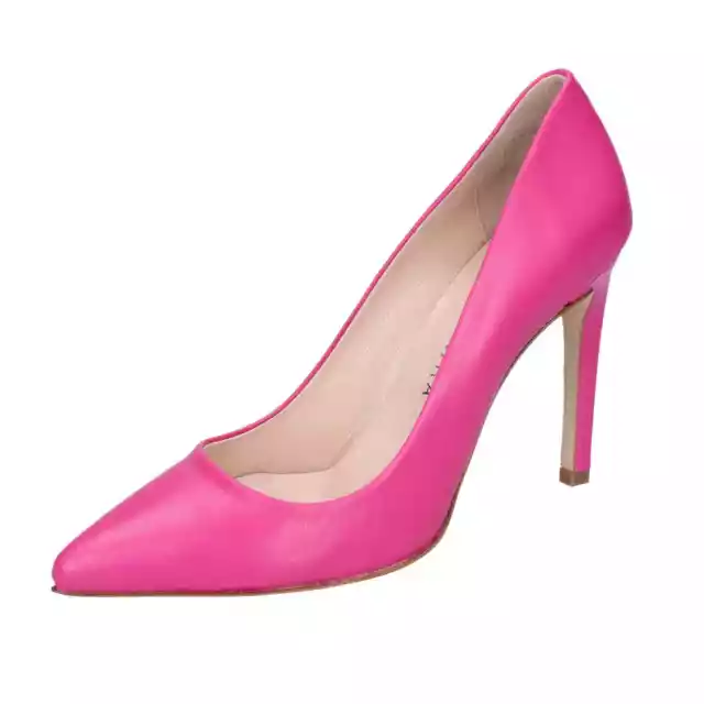 Chaussures Femme GIANNI MARRA 36 Ue Éscarpins Rose Cuir BF939-36
