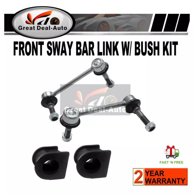 Front Sway Bar Link Rod Joint + Bush Kit for Hilux GGN25 KUN25 KUN26 4wd 05-13