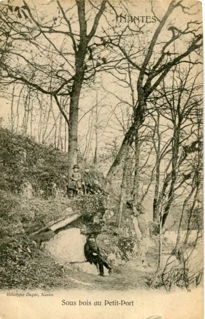 Carte NANTES Sous Bois au Petit Port