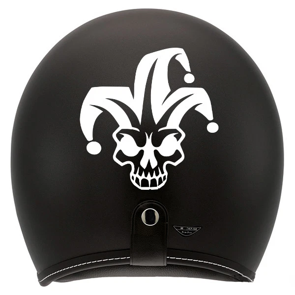 JOKER SKULL DECAL Sticker For Motorbike Camper Caravan Car Van JDM Euro