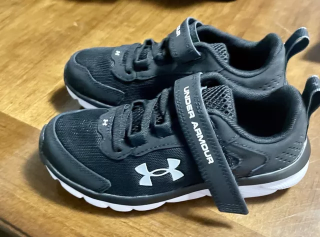 New without box - under armour kids Size 13k sneakers - never worn. great deal.