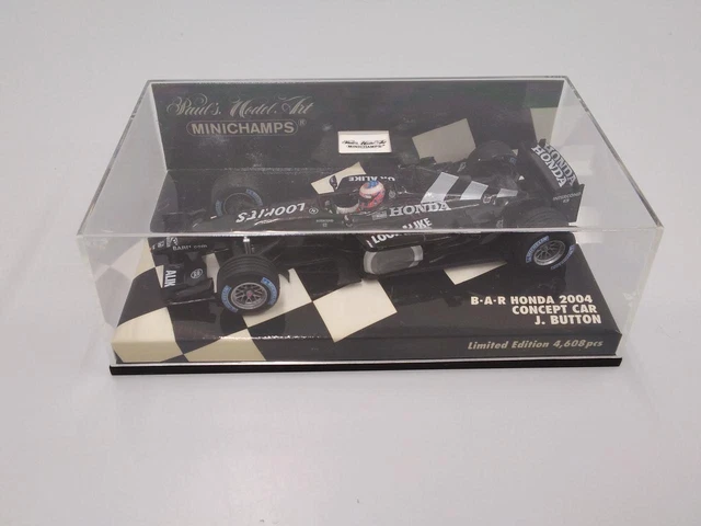 Minichamps 1/43 BAR Honda 006 Jenson Button Suzuka Japan Ver No.9 Ltd 2000pcs Minichamps 1/43 BAR Honda 006 Jenson Button Suzuka Japan Ver No.9 Ltd 2000pcs