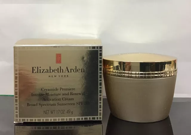 Elizabeth Arden Ceramide Premiere Intense Moisture Cream SPF 30, - 1.7 OZ.