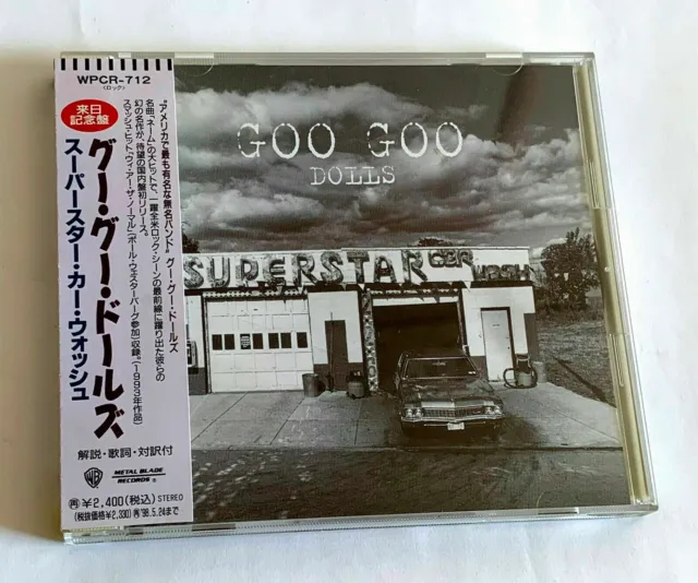 GOO GOO DOLLS Superstar Car Wash JAPAN PROMO CD 1996 WPCR-712 w/OBI B01