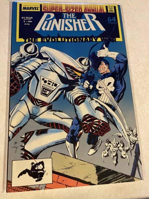 THE PUNISHER #1 The Evolutionary War- Super Sized Annual 1988 Marvel Comics