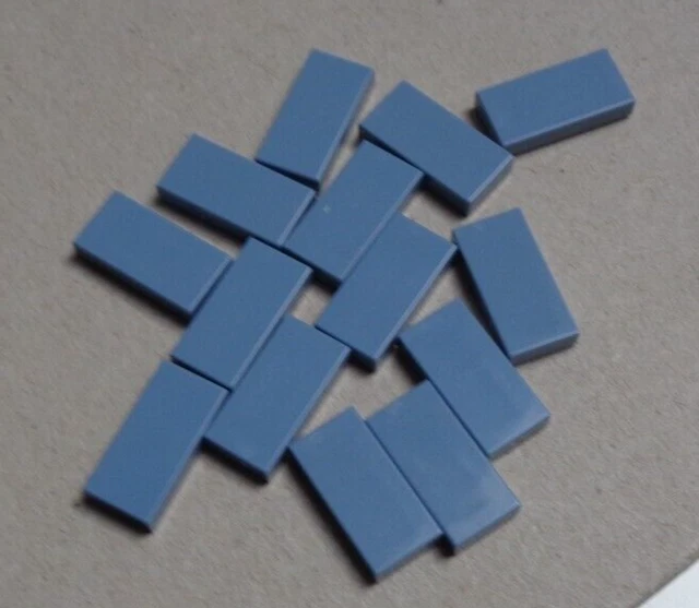 LEGO 3069 306926 1x2 Plate Smooth Flat Tile Black x10 Pieces Parts 2.99 PicClick UK