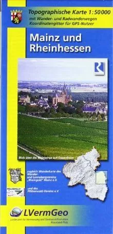 Topographische Karten Rheinland-Pfalz, Mainz und ... | Buch | Zustand akzeptabel