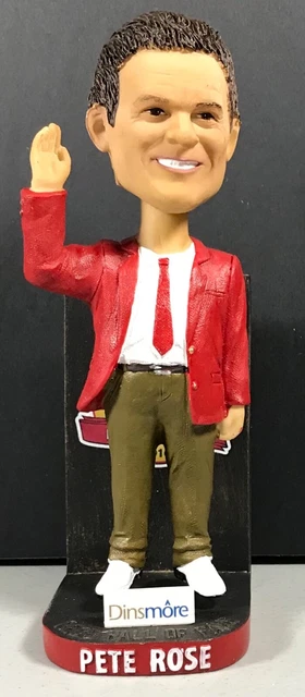 Pete Rose Bobblehead - Cincinnati Reds HOF - 2016 Season - New In Original Box