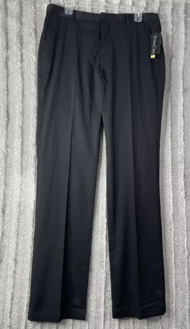 INC international concepts Milan slim fit Dress Pants Men's 32x34 Black