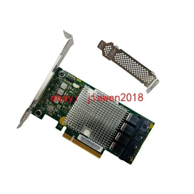 thumbnail interactive-video image 1 of Broadcom LSI 9400-16i 12Gbps Tri-Mode SAS SATA NVMe HBA – IT Mode, ZFS Unraid 1 of 3