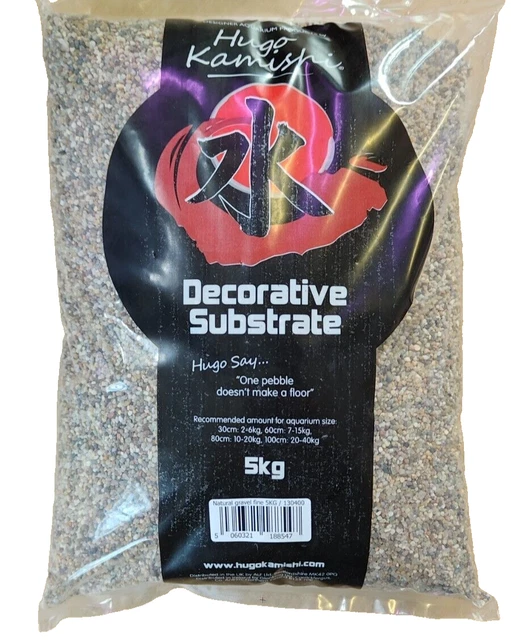 Hugo Natural Fine Acquario Pesce ghiaia 5 kg