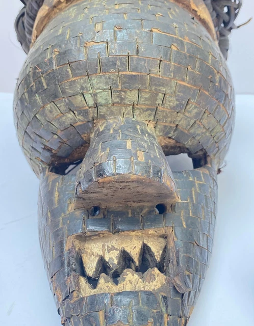 Salampasu Mukinka Mask Democratic Republic of Congo African Tribal Mask 2