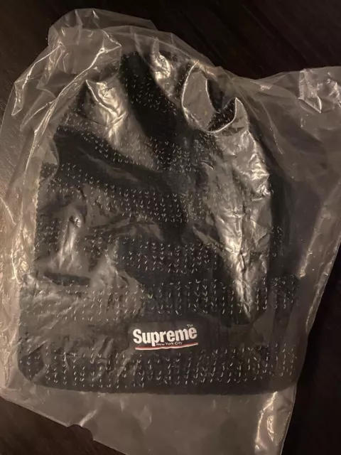 Supreme Reflective Stripe Beanie FW14