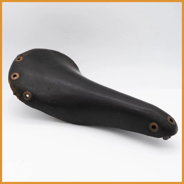 Selle Cuir Vélo Course Années 20 Selle Cuir Vélo Course Années 1920-1930 - Avec Potence Décalée, Occasion, état Fonctionnel Potence Velo
