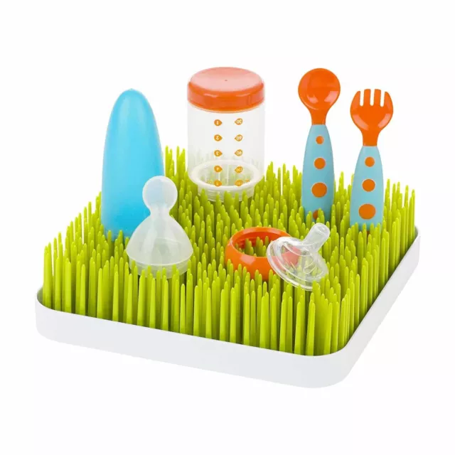 Boon Grass Green Baby Bottle/Cutlery Dryer