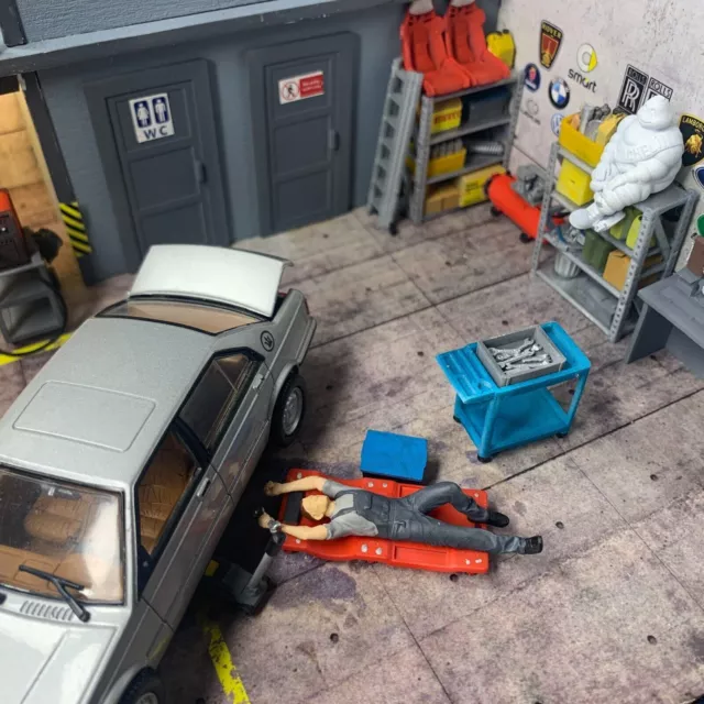 Fräsmaschine Fräse Maschine MODELL !! Werkstatt Garage Diorama