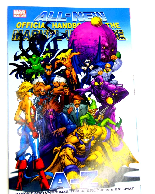 All-New Official Handbook of the Marvel Universe #4 Marvel Comics 2006