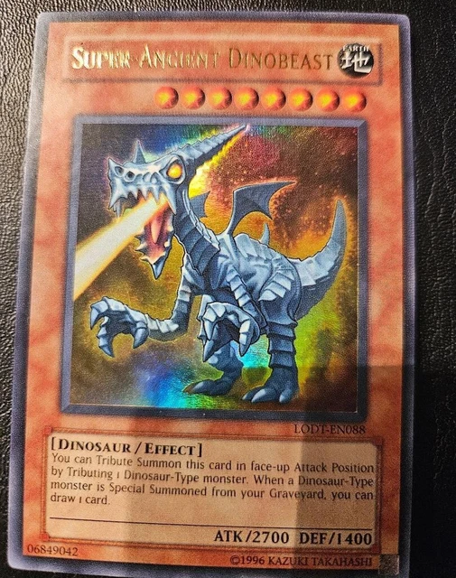 Super-Ancient Dinobeast - LODT-EN088 - Ultimate Rare - 1st Edition Near Mint - Y