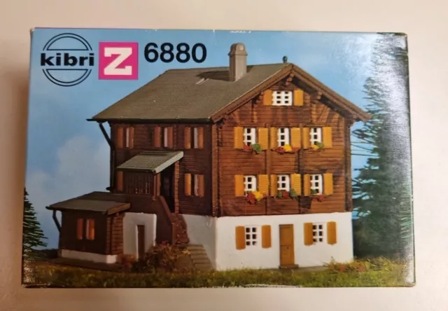 B-6880 Kibri Z Bauernhaus in Elm Bausatz Modellbau OVP